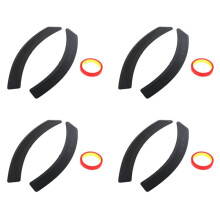 8Pcs Car Front Side Vent Sticker Cover EVO Style for Lancer 2008-2015