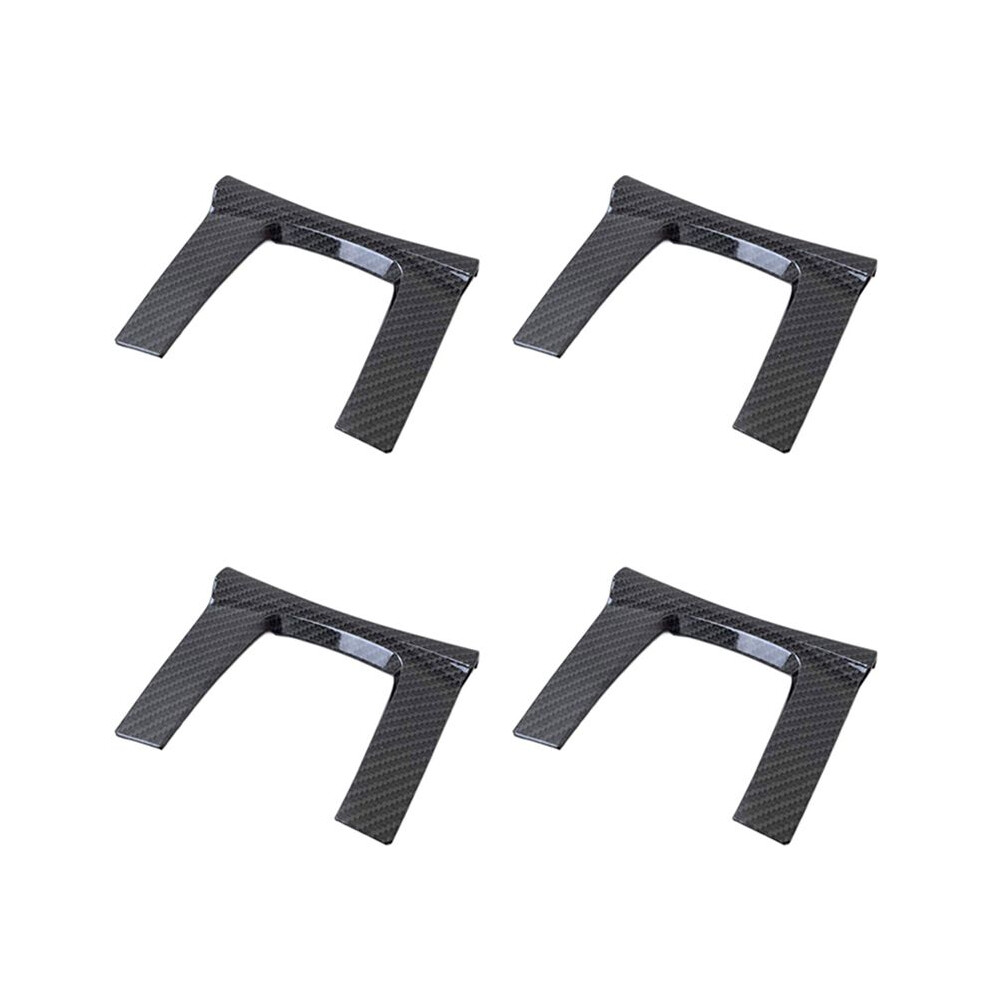 4X Abs Carbon Fiber Center Console Shift Gear Panel Frame Cover Trim For 10Th 2016-2019 Gen 6031329035446