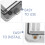 5pcs Usb Coupler Adapter Usb Flush Mount Connector Fire Retardant Uv Aging Resistant For Wall Mount 9