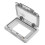 5pcs Usb Coupler Adapter Usb Flush Mount Connector Fire Retardant Uv Aging Resistant For Wall Mount 11