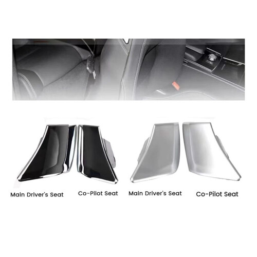 2Pair Front  Adjustment Lock Backrest Handle  A2079108506 A2079108606 for - W204 C204 W207 Bright 2