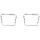 2X New Center Console Cup Holder Box Trim 2136830600 for - E W213 1
