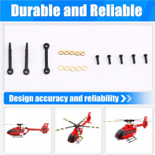 RC Toy Helicopter Upgrade C190 Screw Assembly + Connecting Rod Assembly Kit for RC C190 RC Toy Helicopter Parts