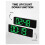 Large Digital Wall Clock Remote Control Temp Date Week Display Power Off Memory Table Clock Wall-Mounted Dual Alarms 2