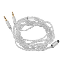 Cavo Y splitter argentato da 49,21 pollici per HE400/Ananda