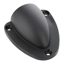 24 Pcs Nylon 2.5 Inch Marine Draad Kabel Vent Cover, Clamshell Vent voor Boot, Gladde Rand Dikte 1/8 Inch, Draad Vent Cover