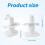 VR Stand for  Quest 3s/3/2 and  - Integrated Display Storage Stand for Mate Quest 3s 6