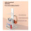 Gaming Controller Opbergrek Organizer Controller & Headset Houder Verwijderbare Gaming Controller Opbergstandaard Wit 4