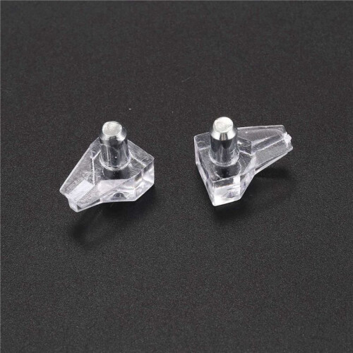 5 mm Pin Shelf Support Shelf Studs Strong Support 400 Pcs, Transparent 2