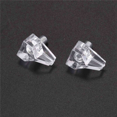 5 mm Pin Shelf Support Shelf Studs Strong Support 400 Pcs, Transparent