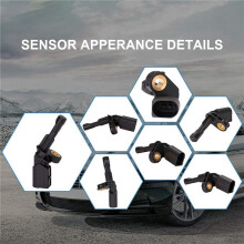 6 Stücke ABS Rad Drehzahl Sensor Hinten & Rechts WHT003858 WHT003859 für - A3 TT