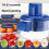 Electric Grape Garlic Peeler Machine Fruit Peeling Tool for Garlic Tomato  Saving Easy Operation for Home Kitchen 4