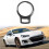 3X Auto Carbon Fiber Central Gear Panel Control Panel Decal Car Interior Modification for  86/ BRZ 2012-2020 6