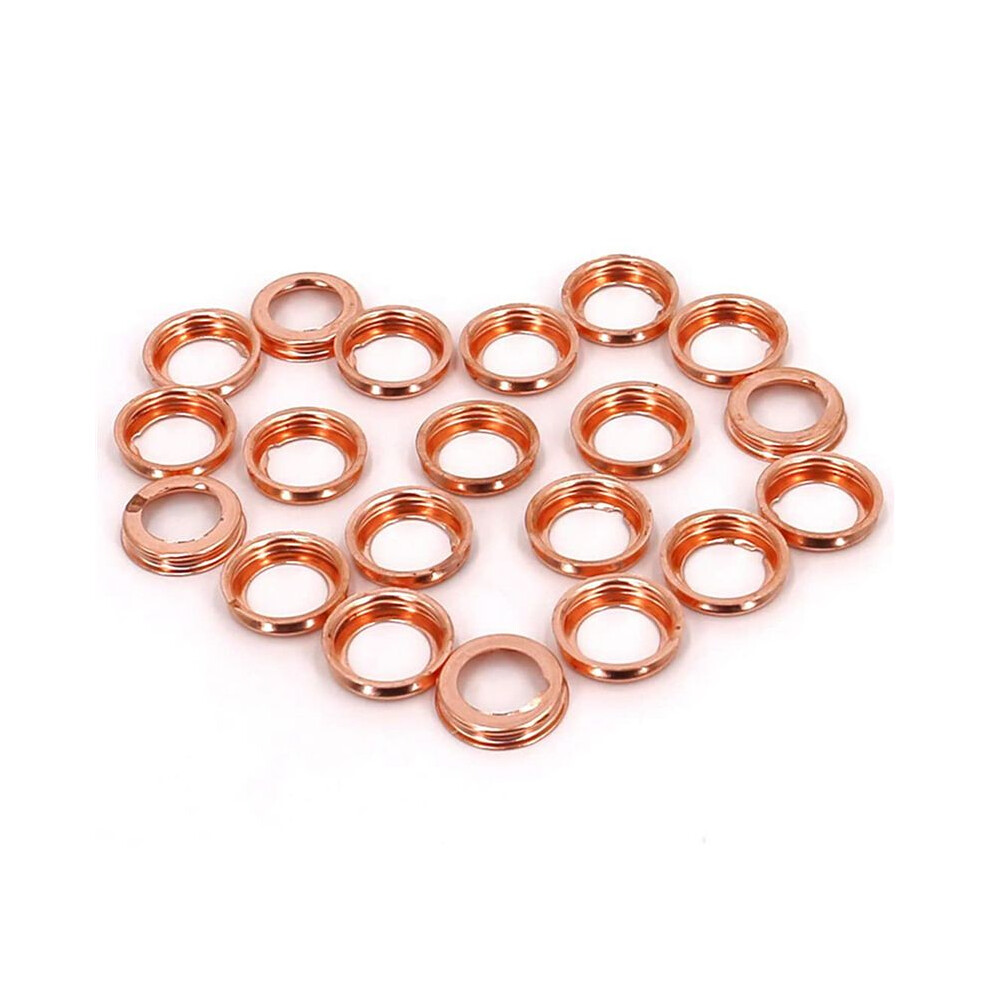 200Pcs Engine Oil Drain Plug Seal Washer Gasket Rings For 1102601M02 6033977956395
