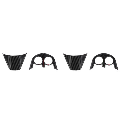 6PCS Steering Wheel Button Decorative Cover for  Camry 2018 2019 8Th Multimedia Accessories
