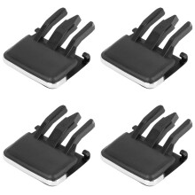 4X Front Center Air Vent Outlet Tab Clips, AC Vent Adjustment Buckle Repair Kit for 2009-2013