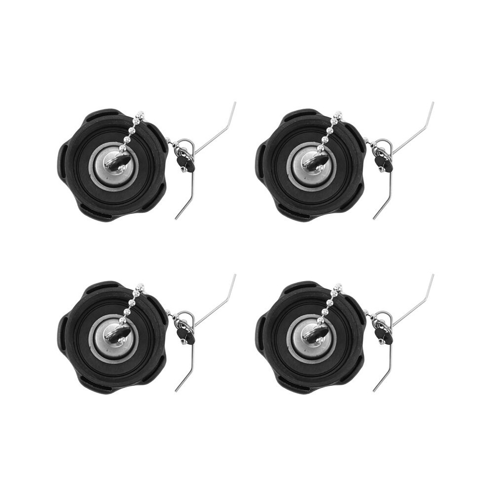 4X Fuel Tank Cap For And The Cap For Hidea 2.5F 3.5F 4F 2 Stroke 4Hp 3.5Hp 6Hp Black 4711519458706
