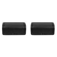 2X Bil Baksäteskonsol Mugghållare Montering Insats Mugghållarskydd 88741-1LK3D för för QX56 QX80 Svart