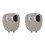 2X for  206CC 207  C2 Interior Ceiling Light Car Reading Light Bracket Guard Plate 8146G2 6362P3 1