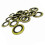 100PCS Engine Oil Drain Plug Gasket 016393/016454 for  ,,,,,,,, 2