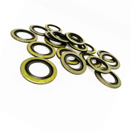 100PCS Engine Oil Drain Plug Gasket 016393/016454 for  ,,,,,,,, 2