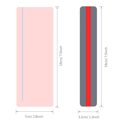20 Pack Reading Guide Strips Colored Overlay Highlight Bookmarks Reading Tracking Rulers for Children and Dyslexics 1