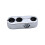 2set 7mm 8mm Chrome  Wire Separators Looms Dividers for  Chevy 9723 5