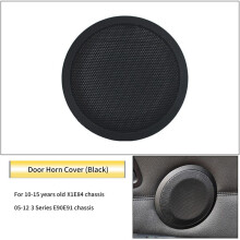 2X for 3 Series E90 E91 X1 E84 316 318 320 325 Car Front Rear Door Speaker Cover Audio Horns Case Trim Black