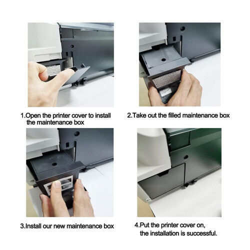 Ink Maintenance Box for ET-16500 WF7720 Printer, Durable ABS Material 2