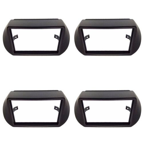 4X for  Fiorino  Nemo  Bipper 2Din Audio Panel DVD Navigation Panel Frame