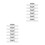 12Pcs Versatile Silver Sliding Door and Cabinet Roller Wheels 4