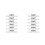 12Pcs Versatile Silver Sliding Door and Cabinet Roller Wheels 5