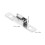 12Pcs Versatile Silver Sliding Door and Cabinet Roller Wheels 11