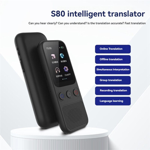 Language Translator, Instant Offline Language Translator, Offline Voice Translator, Portable Two-Way Language Translator 1