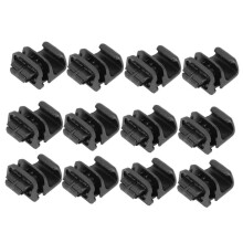 12 Ganchos para Cortina de Puerta Trasera Interior de Coche 83917S8000CA para Palisade 20-22, Clip para Parasol 83917-S8000CA
