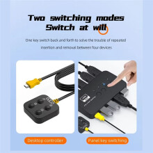 Przełącznik USB3.0 4 Wejścia 4 Wyjścia Rozdzielacz 4 Komputer Teilen USB Flas Maus Tastatur Drucker