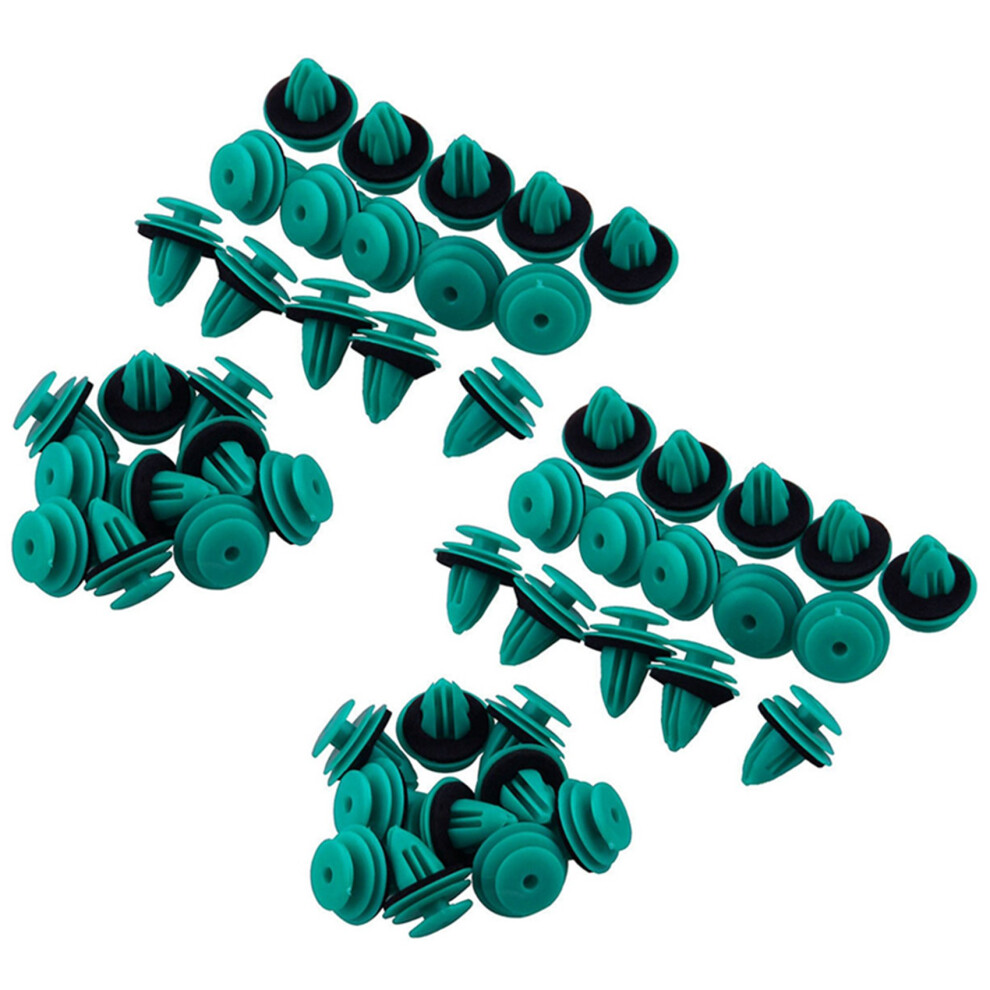 50 Pcs Trim Panel Nylon Retainer Clips For 90467-10188 4711120619718