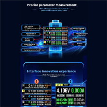 BTS04AL Lithium Battery Capacity Tester 18650 Internal Resistance Detector Automatic Charging and Discharging Module US