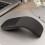 Portable Wireless Curved Touch Mouse Foldable Ultra-Thin Silent Ergonomic Computer Mouse for PC Laptops Black 3