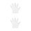 2Pcs Clear Polyethylene Disposable Gloves for Restaurant Use 10