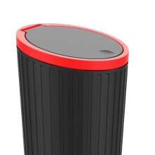 Press Type Car Trash Can with Lid, Waterproof Interior Bin for Car Cup Holder, Multi-Functional Vehicle Garbage Storage