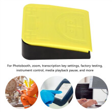 FS17G Single Foot Pedal 2.4GHz Wired USB Two Connection Modes High Sensitivity Ergonomic Foot Pedal