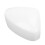 White ABS Side Mirror Cover Cap for 3 Axela M3 2014-2016 Right 14