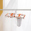 Foldable Plastic Clothes Drying Rack with Clips, 31x34cm, White/Orange 3