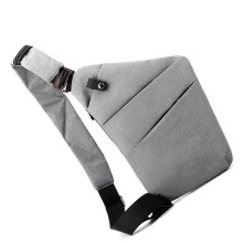 Sac de poitrine 32x20x2cm Gauche/Droite - 0,21 kg Noir