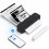 Portable A4 Thermal Printer Inkless for Office Photo PDF Document Memo Stencil Printing Black 8