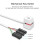 2M Portable LED Lights Computer Desktop  PC External Start Power /Off Button Extension Cable,  Light 4