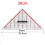 30CM Drawing Triangle Ruler Multi-Function Drawing Design Ruler with Handle Protractor Measurement Ruler 7