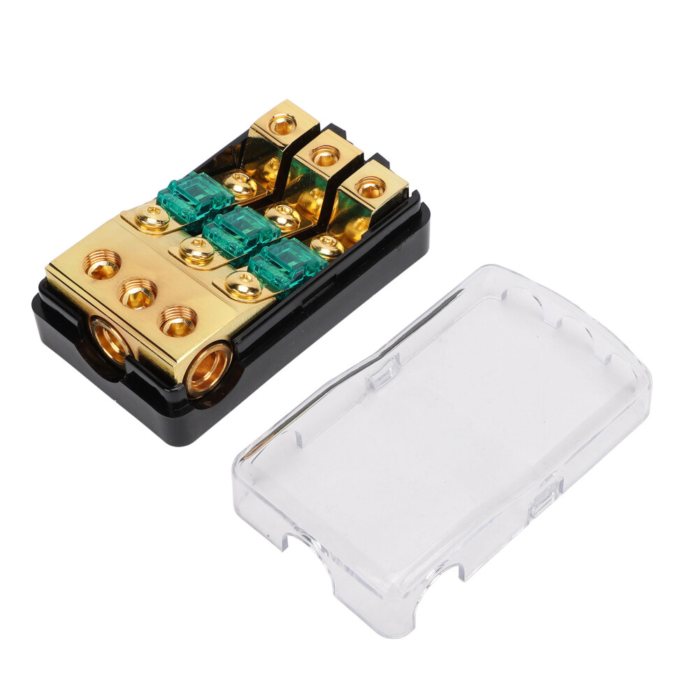 Mini Anl Fuse Holder 0/2/4 Gauge To 4/6/8 Gauge 60A Car Boat Audio Distribution 6911385835078