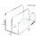 Acrylic Mail Holder Mail Organizer Countertop with Letter Sorting Compartments Office Essential 7